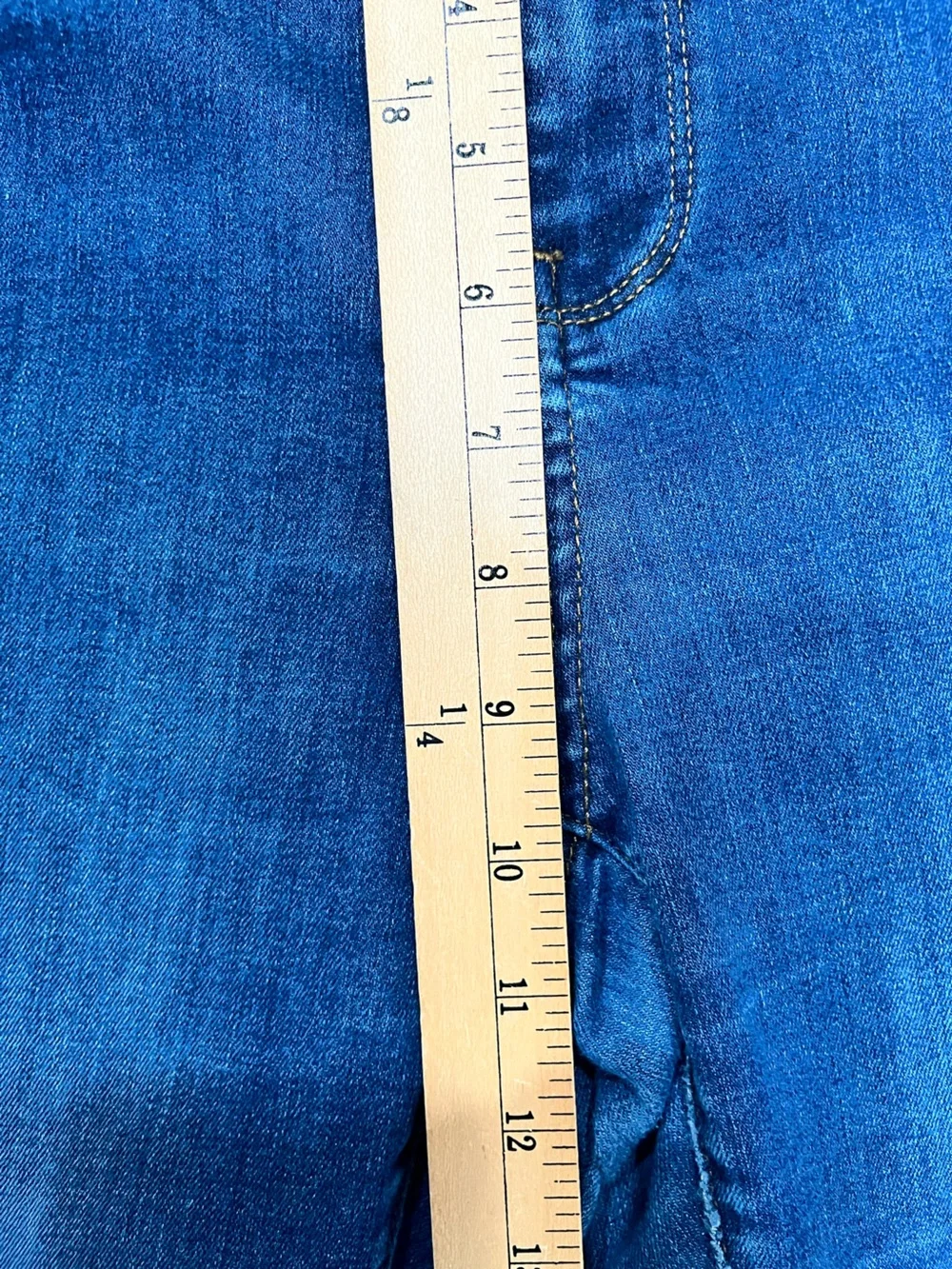 NYDJ Ami Skinny Jeggings Liftxtuck Jeans Size 10P Blue Denim Casual